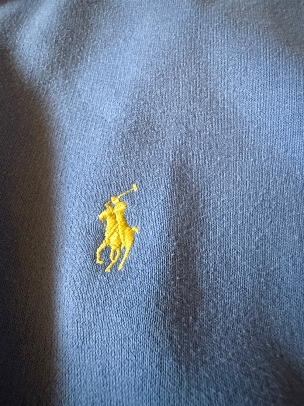 Polo Ralph Lauren Big & Tall Quarter Zip Mens Blue Sweatshirt. Size Large Tall. - Picture 3 of 7